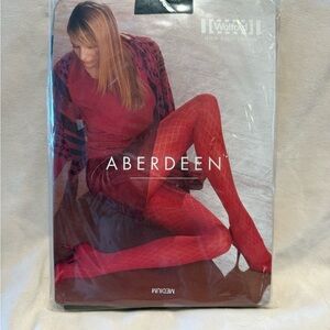 Wolford Aberdeen Black Thighs Sz M New